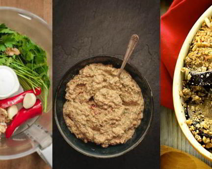 Сациви с баклажанами