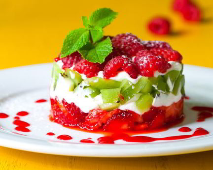 Фруктовый тартар