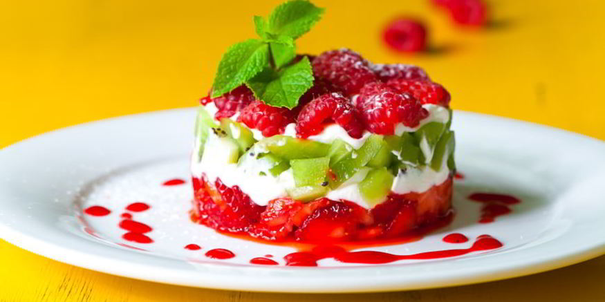 Рецепт фруктового тартара