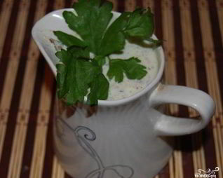 Соус Тартар из йогурта