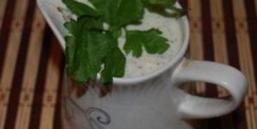 соус тартар из йогурта