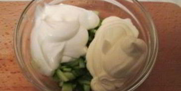 соус тартар из свежих огурцов