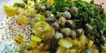 соус тартар с солеными огурчиками