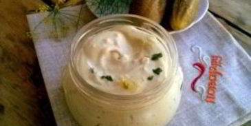 соус тартар с солеными огурцами