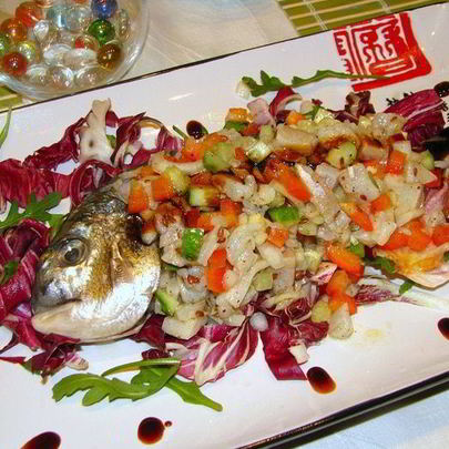 Тартар из дорады