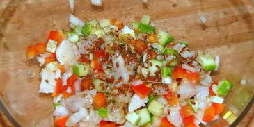 тартар из дорады