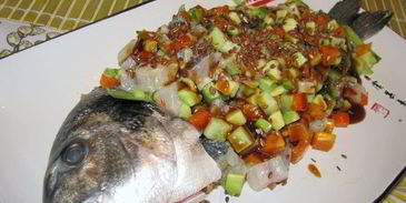 тартар из дорады