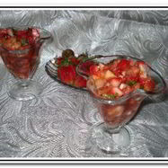 Рецепт Тартара из клубники и помидоров