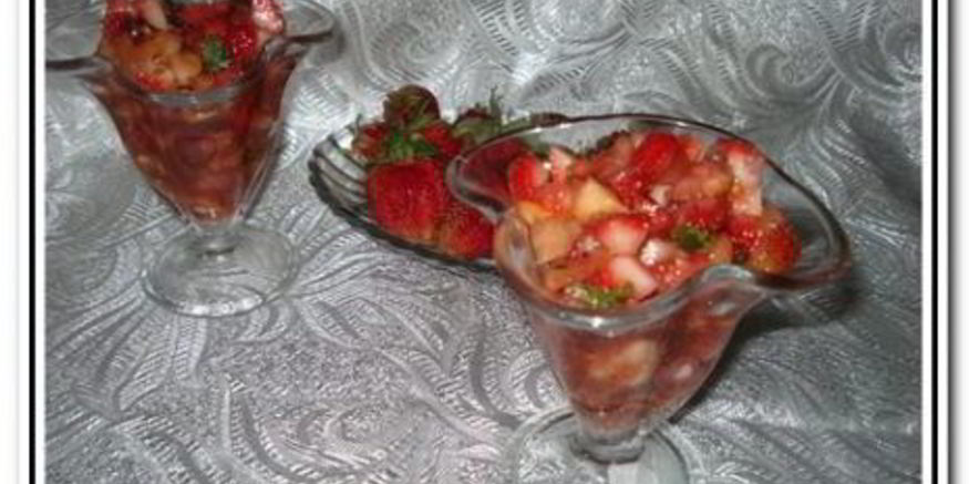 Рецепт тартара из клубники и помидоров