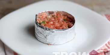 тартар из лосося