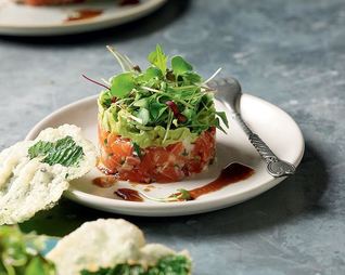 Тартар из семги