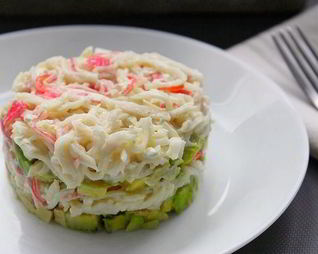 Тартар из снежного краба