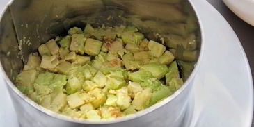 тартар из снежного краба