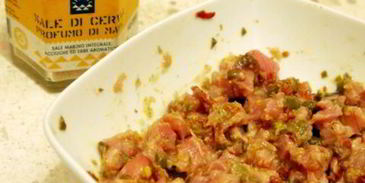 тартар из тунца