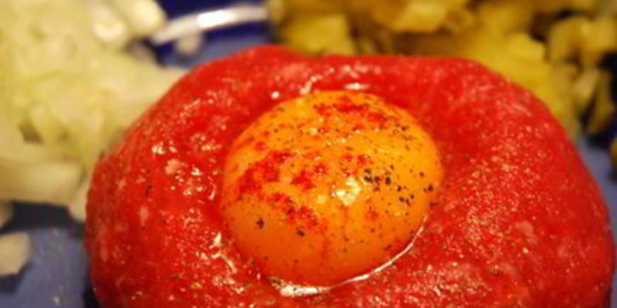 Рецепт татарского бифштекса