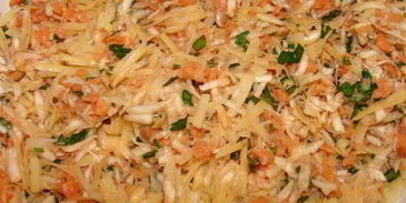 теплый тартар ролл из семги