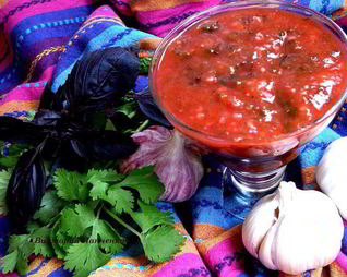 Соус из слив Ткемали к мясу