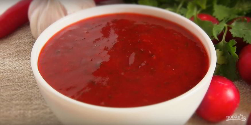 Рецепт соуса ткемали грузинский