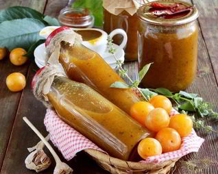 Соус Ткемали из алычи на зиму
