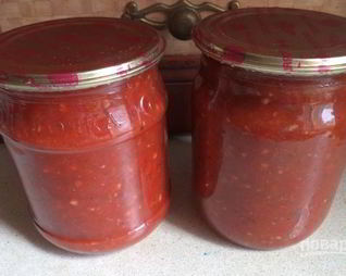 Соус Ткемали из синих слив