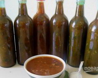 Соус Ткемали из зеленых слив