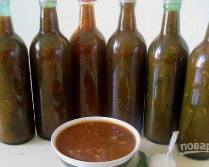 Соус Ткемали из зеленых слив