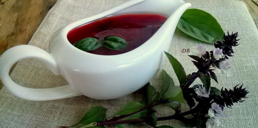 Рецепт соуса ткемали с базиликом