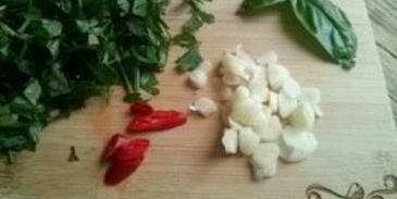 соус ткемали с базиликом