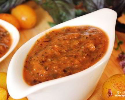 Соус Ткемали в мультиварке