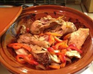 Тажин из курицы с Ткемали