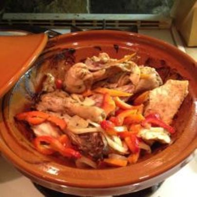 Тажин из курицы с Ткемали