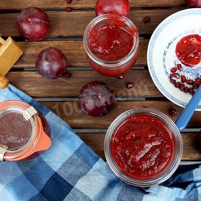 Ткемали из красной сливы