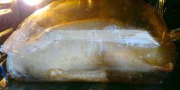 утка в соусе ткемали с медом