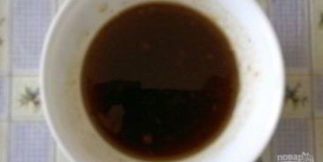 утка в соусе ткемали с медом