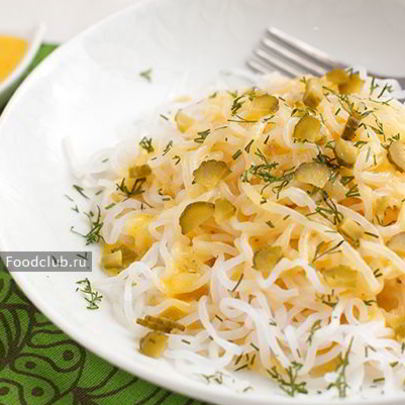 Обезжиренный сырный соус и ширатаки