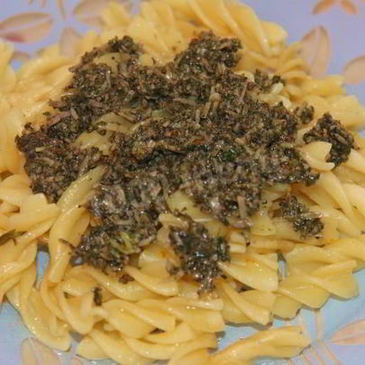 Орехово сырный соус для макарон