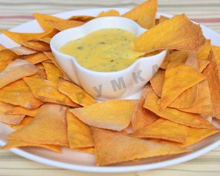 Сырный соус для начос