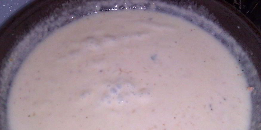 Рецепт сырного соуса с копченым вкусом