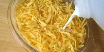 сырный соус в микроволновке