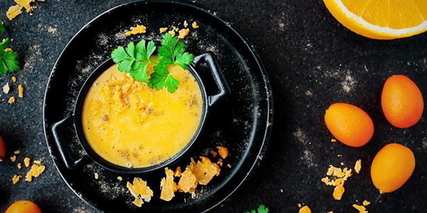 Рецепт заварного сырного соуса с апельсинами