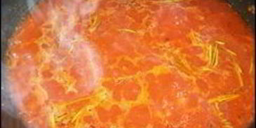 томатный соус с белым вином