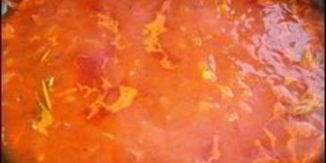 томатный соус с белым вином