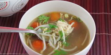 ароматный куриный суп по-камбоджийски