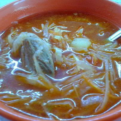 Борщ домашний