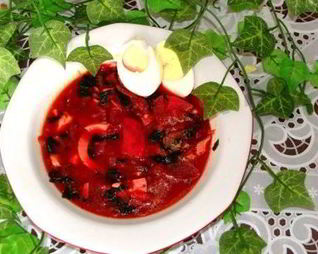 Борщ из крапивы