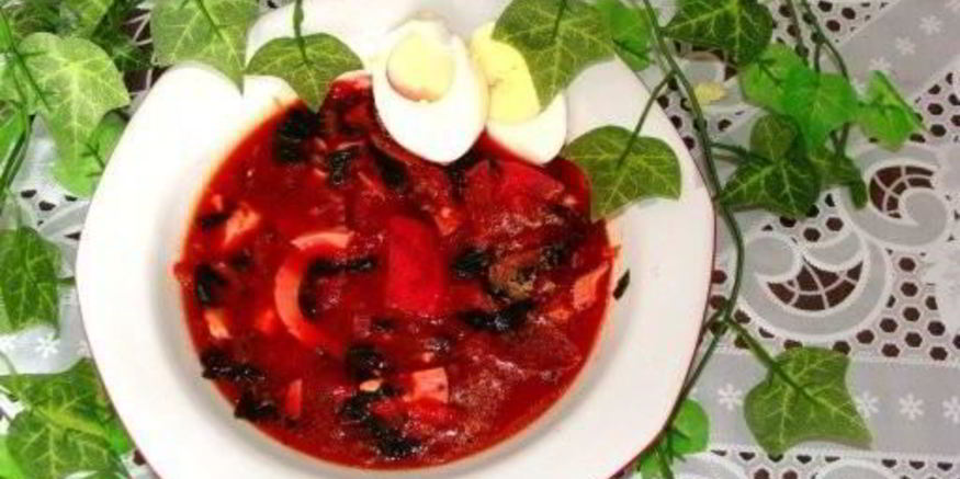 Рецепт борща из крапивы