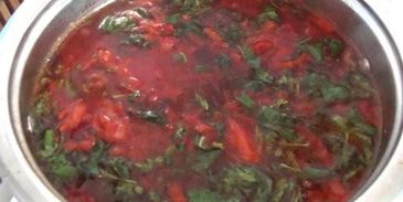борщ из крапивы