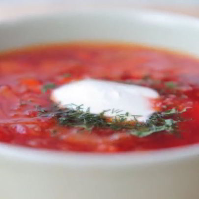 Борщ классический домашний