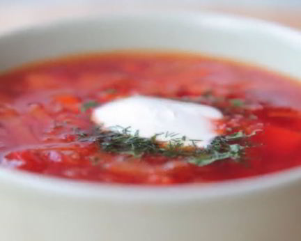 Борщ классический домашний