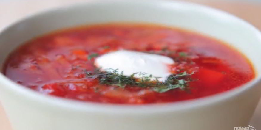 Рецепт борща классического домашнего